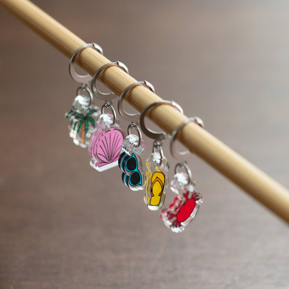 Beach Stitch Marker Set