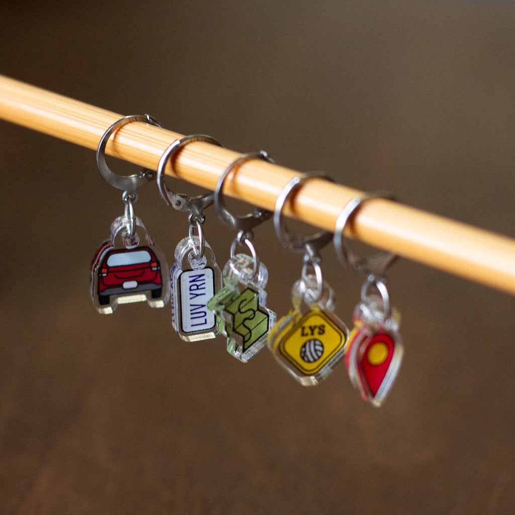 Road Trip Stitch Marker Set