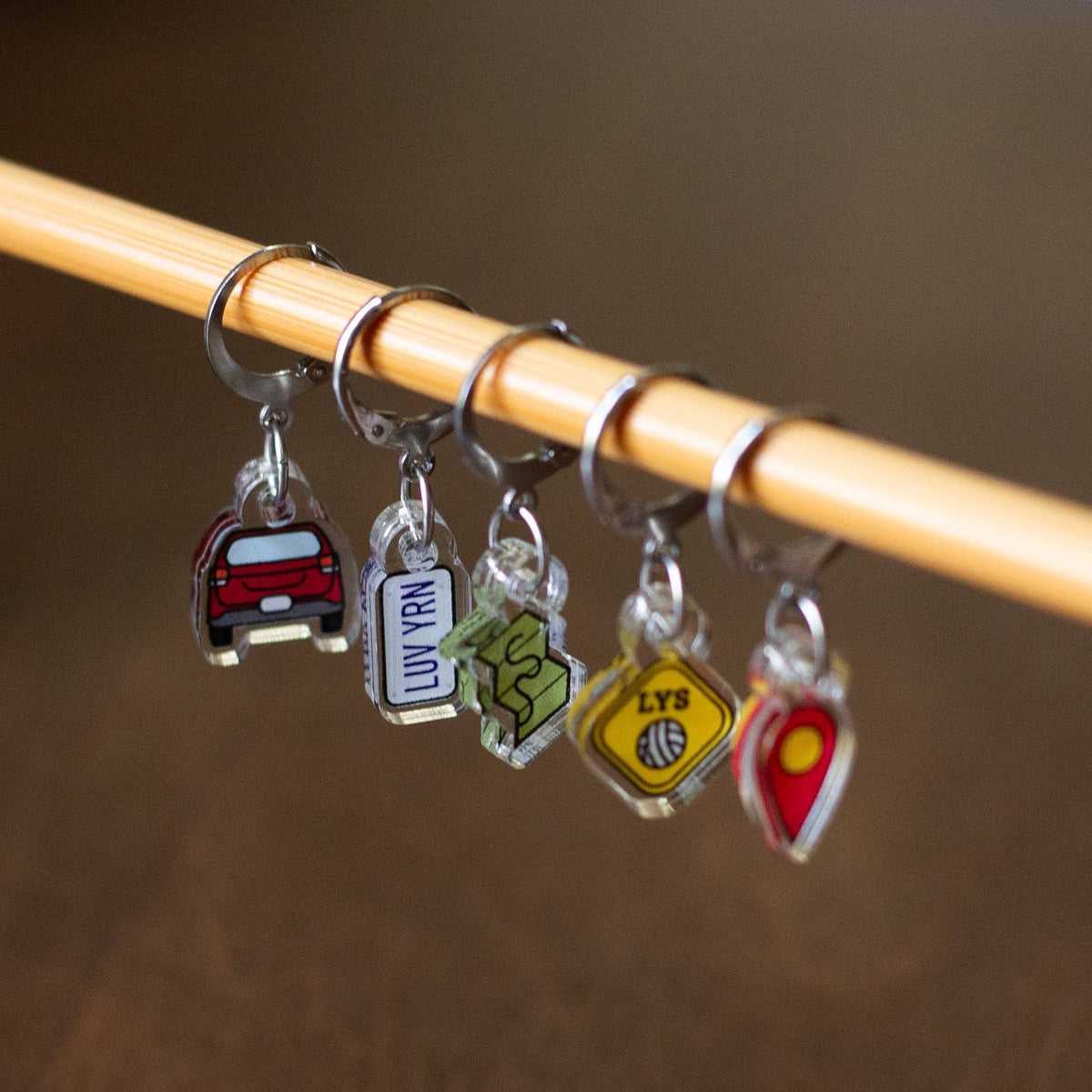 Road Trip Stitch Marker Set