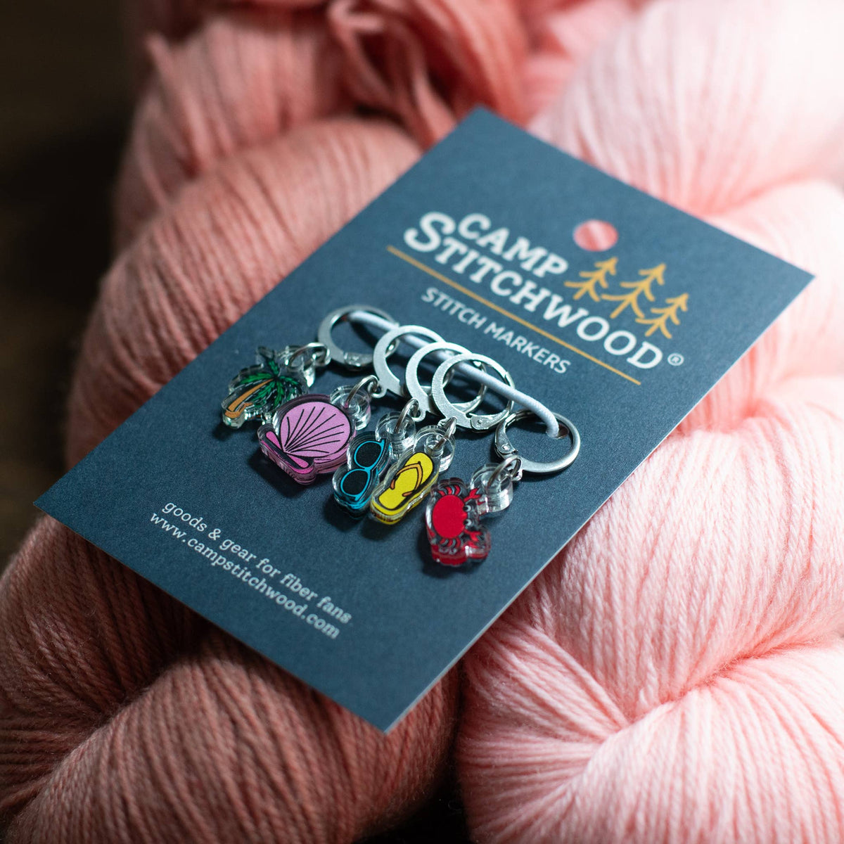 Beach Stitch Marker Set