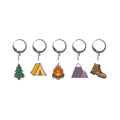 Camping Stitch Marker Set